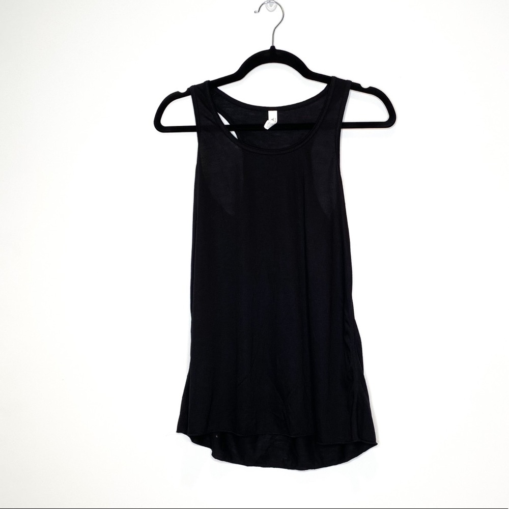 Bella Activewear Athletic Casual Tank Top Black L